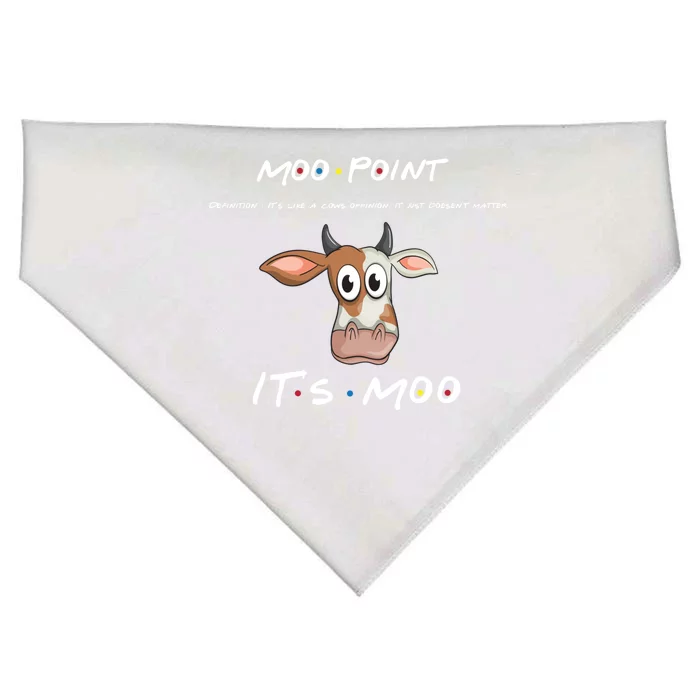 Moo Point Gift USA-Made Doggie Bandana