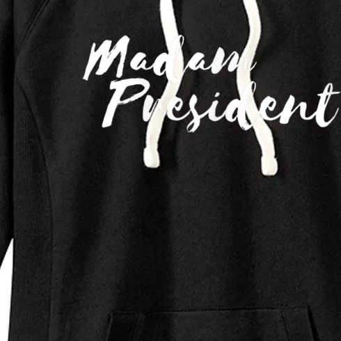 Madam President Go Vote! Women's Fleece Hoodie