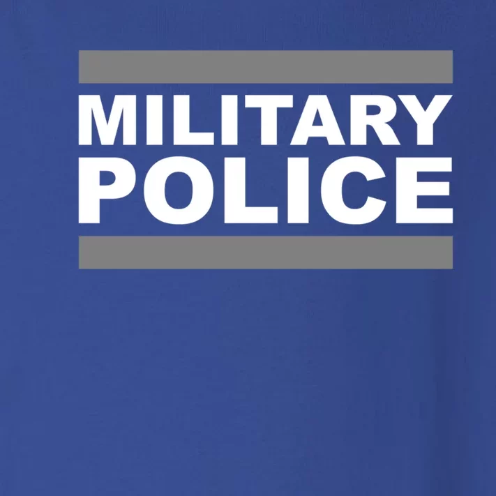 Military Police Gift Toddler Long Sleeve Shirt