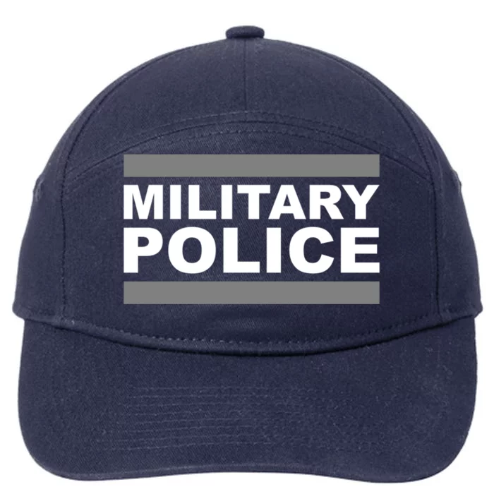 Military Police Gift 7-Panel Snapback Hat