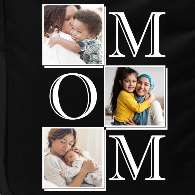 Mom Personalized Gift For Mothers Day Custom Photo Impact Tech Backpack