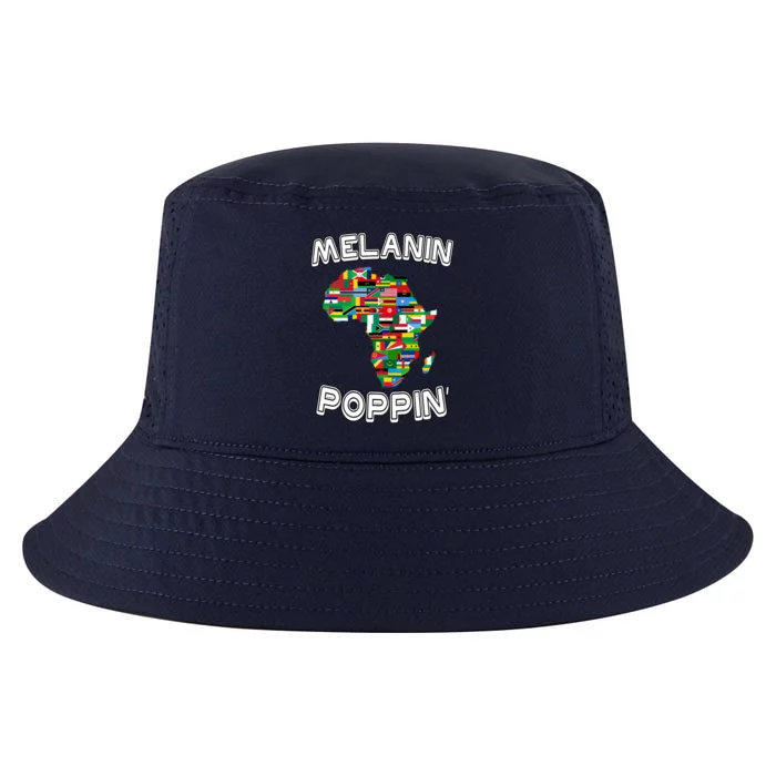 Melanin Poppin Gift Cool Comfort Performance Bucket Hat