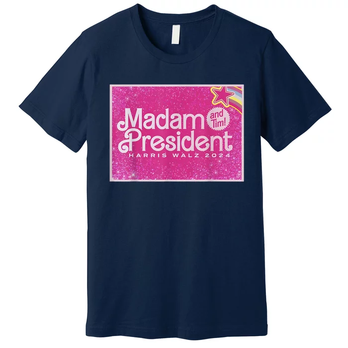 Madam President Harris Waltz 2024 Premium T-Shirt