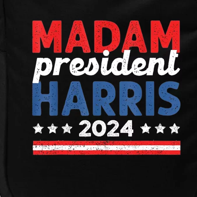 Madam President Harris For Cat Ladies And Women Feminist Impact Tech Backpack