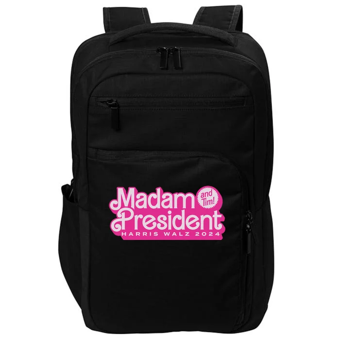 Madam President Harris Walz 2024 Impact Tech Backpack