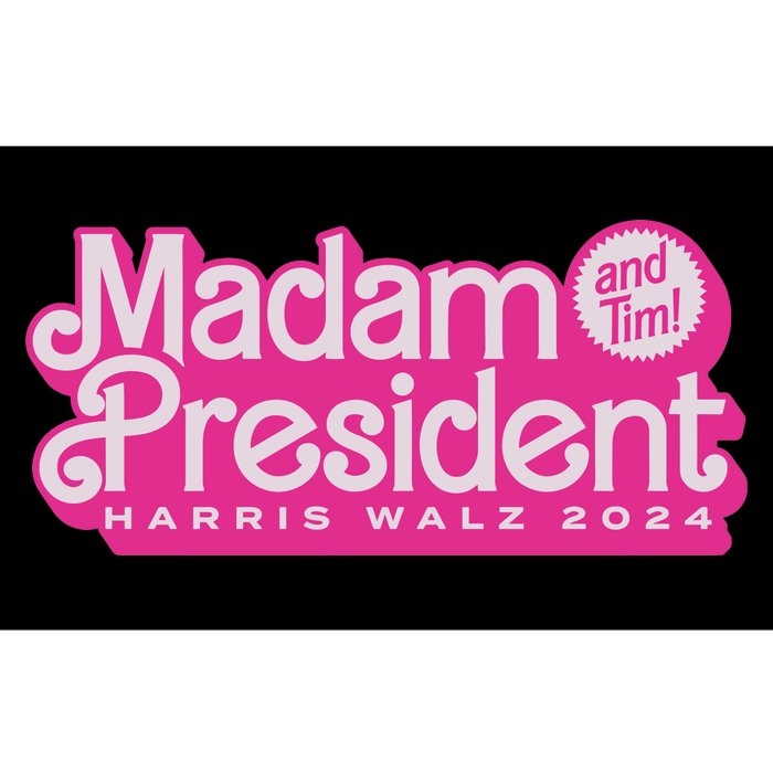 Madam President Harris Walz 2024 Bumper Sticker