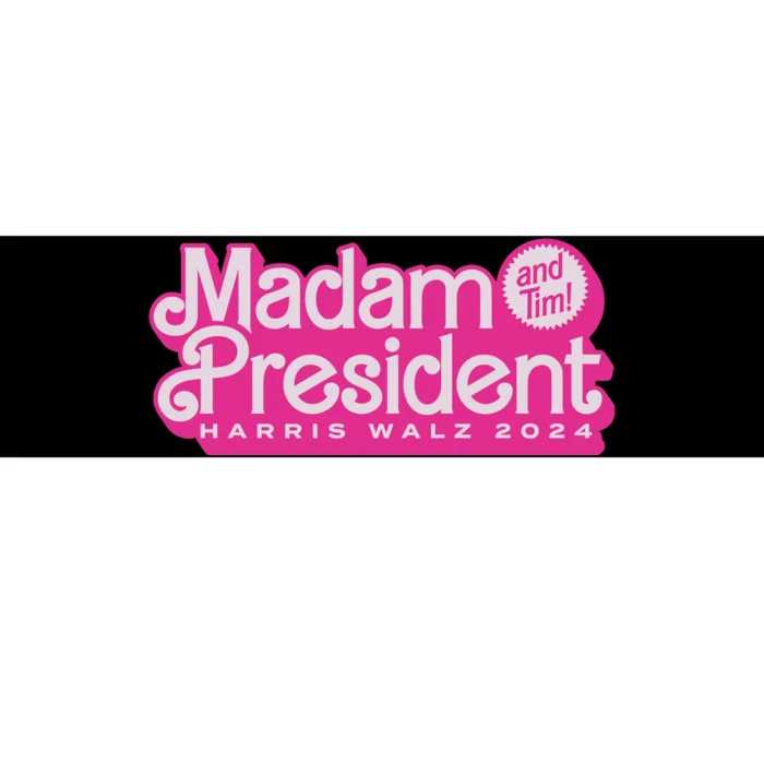 Madam President Harris Walz 2024 Bumper Sticker