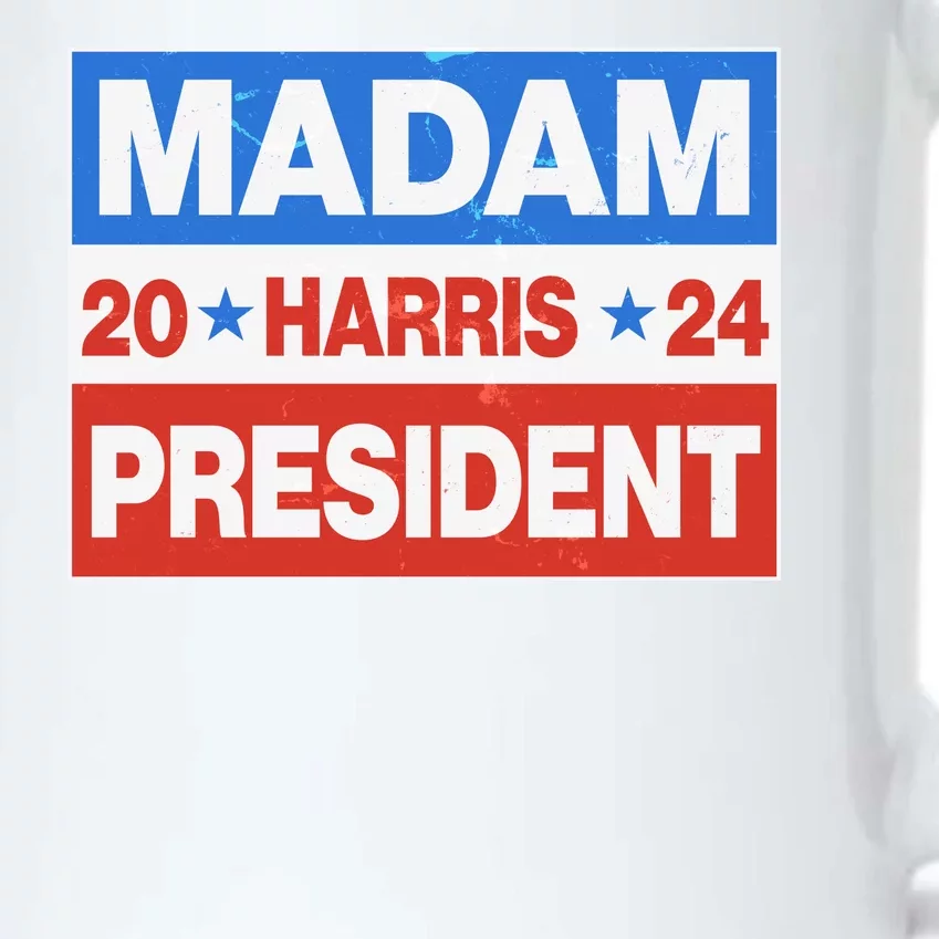 Madam President Harris Vote Kamala Harris 2024 Election Black Color Changing Mug