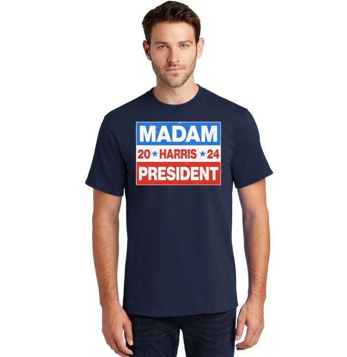 Madam President Harris Vote Kamala Harris 2024 Election Tall T-Shirt