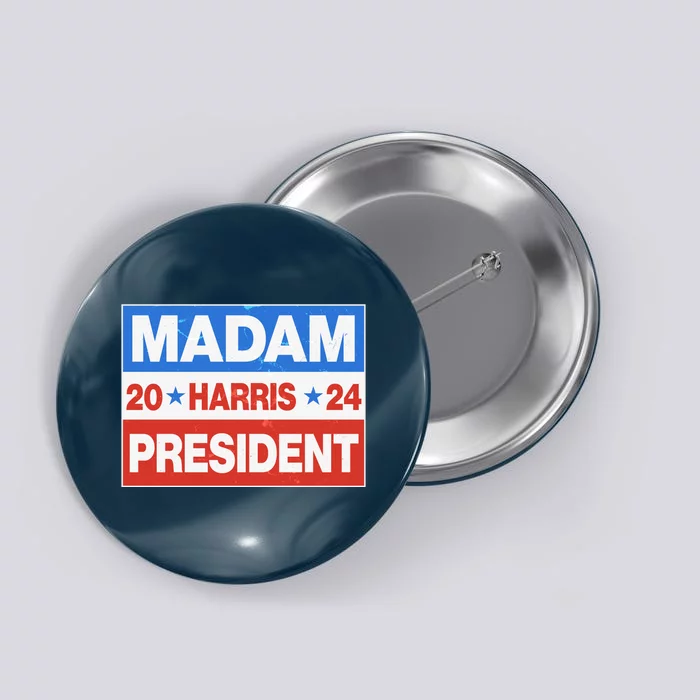 Madam President Harris Vote Kamala Harris 2024 Election Button