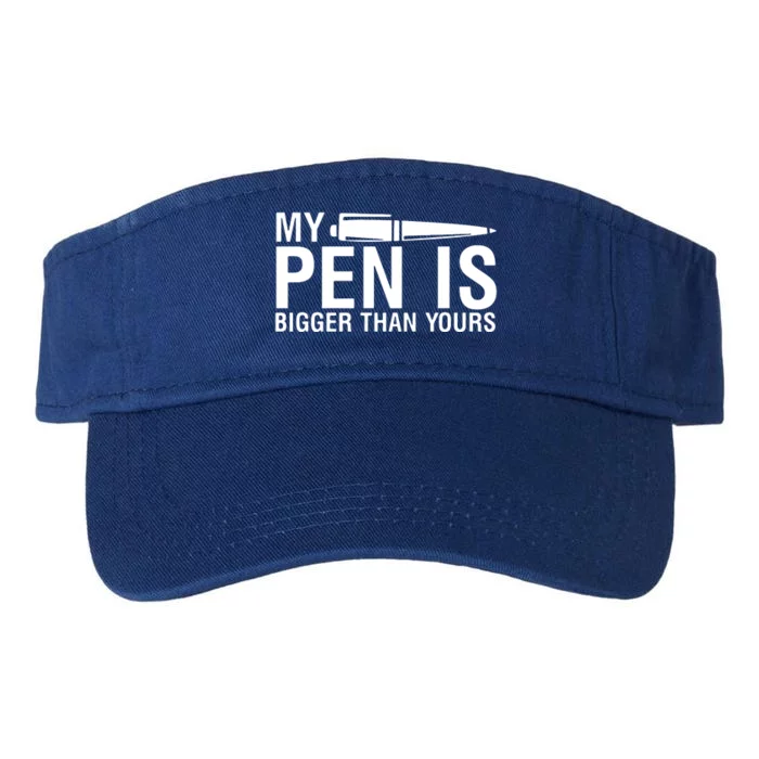 My Pen Is Bigger Than Yours Valucap Bio-Washed Visor