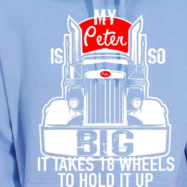 My Peter Is So Big Truck Driver Unisex Surf Hoodie