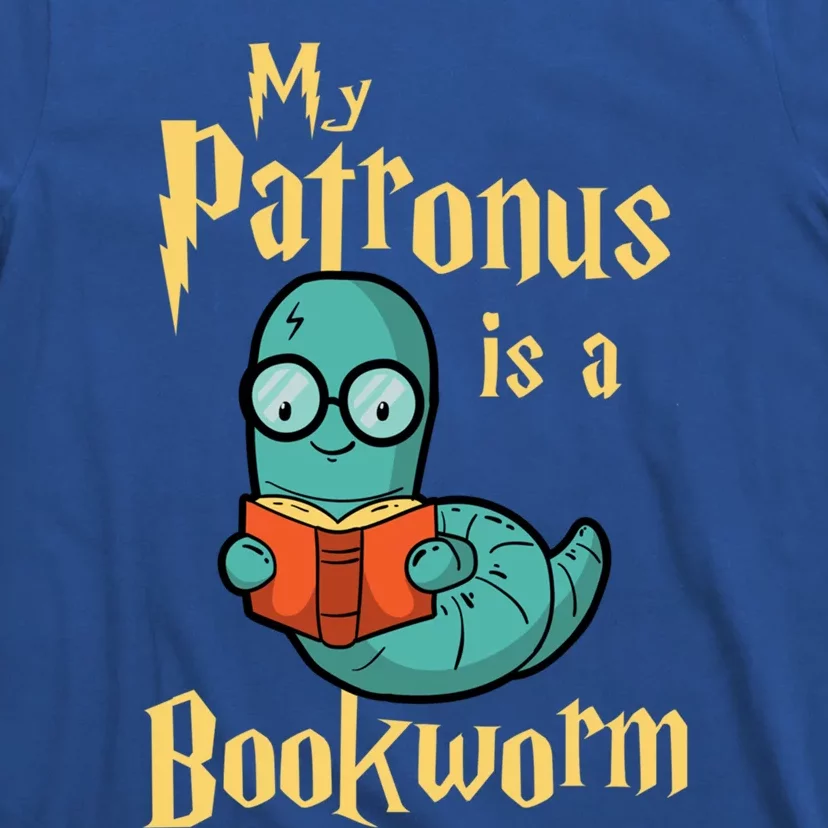 My Patronus Is A Bookworm Gift Funny Book Lover Gift And Reading Great Gift T-Shirt