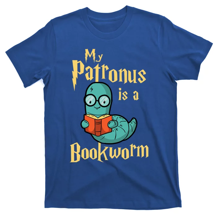 My Patronus Is A Bookworm Gift Funny Book Lover Gift And Reading Great Gift T-Shirt