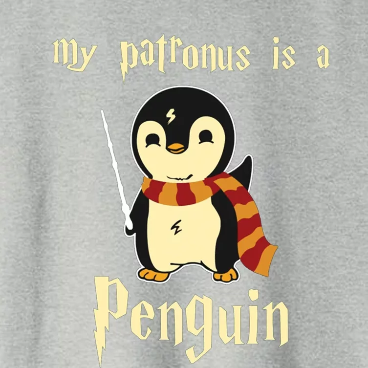 My Patronus Is A Penguin Hot Cute Gift Women's Crop Top Tee