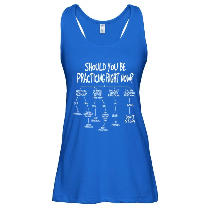 Music Practice Instrut Algorithm Funny Christmas Gift Funny Gift Ladies Essential Flowy Tank