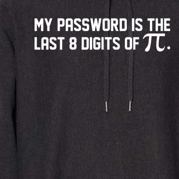 My Password Is The Last 8 Digits Of Pi Pi Day Math Premium Hoodie