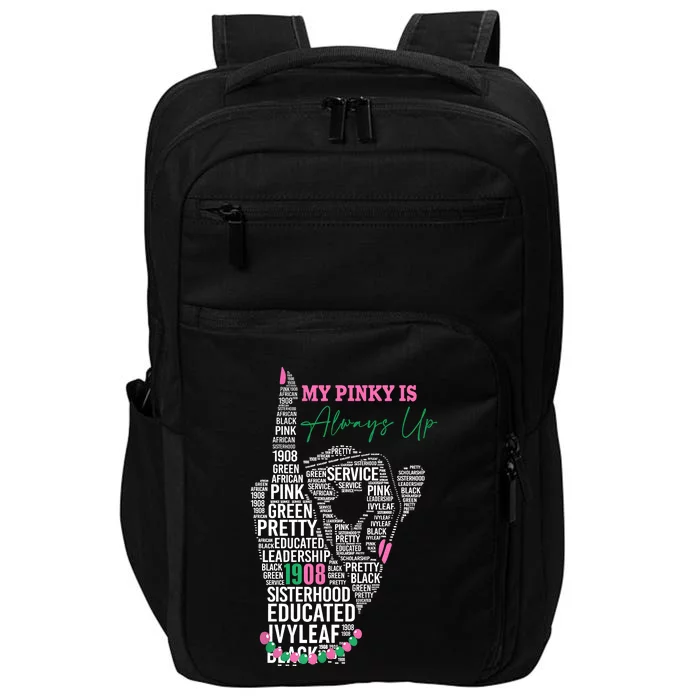 My Pink Is Allways Up 1908 Impact Tech Backpack