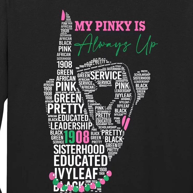 My Pink Is Allways Up 1908 Tall Long Sleeve T-Shirt