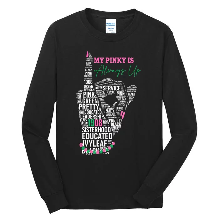 My Pink Is Allways Up 1908 Tall Long Sleeve T-Shirt