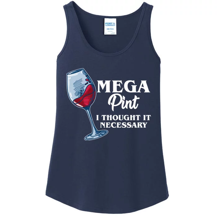 Mega Pint I Thought It Necessary Ladies Essential Tank