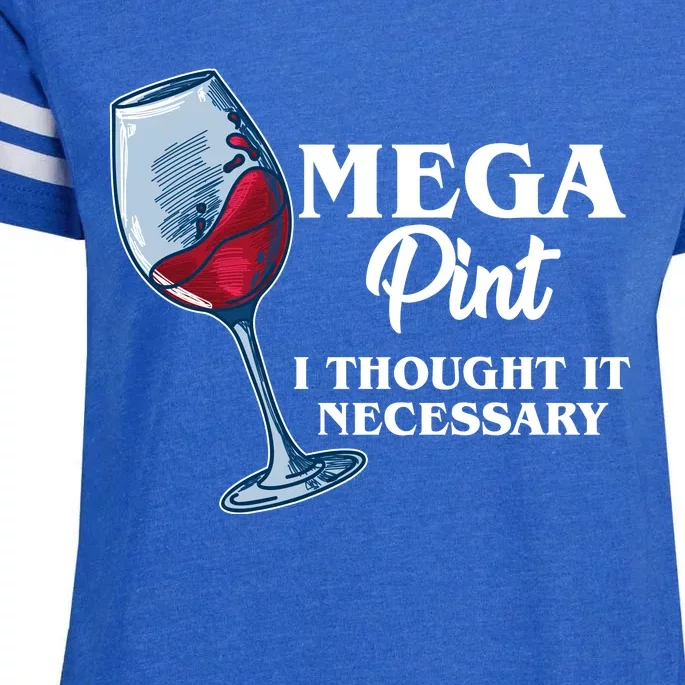 Mega Pint I Thought It Necessary Enza Ladies Jersey Football T-Shirt