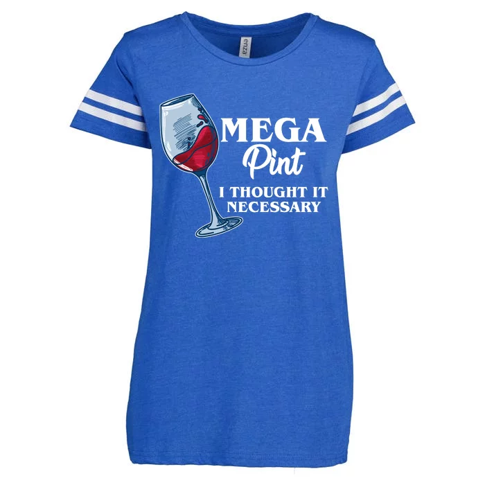 Mega Pint I Thought It Necessary Enza Ladies Jersey Football T-Shirt