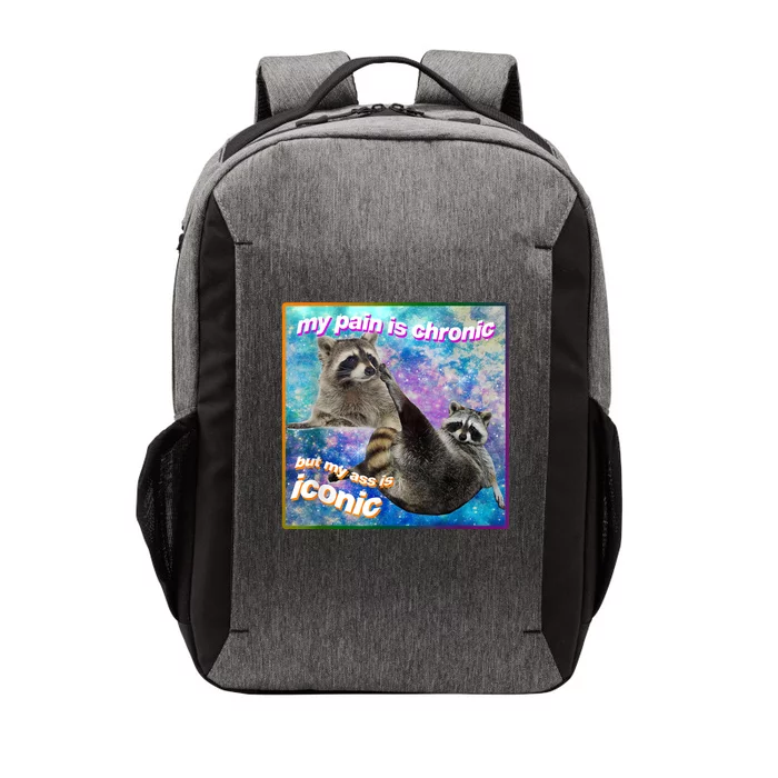 My Pain Is Chronic But My Ass Is Iconic Opossums Lover Vector Backpack