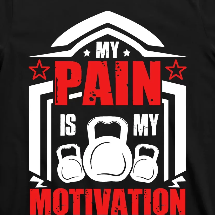 My Pain Is My Motivation Fitness Graphic T-Shirt