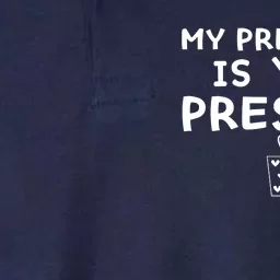 My Presence Is You Present Funny My Presence Is You Present Softstyle Adult Sport Polo