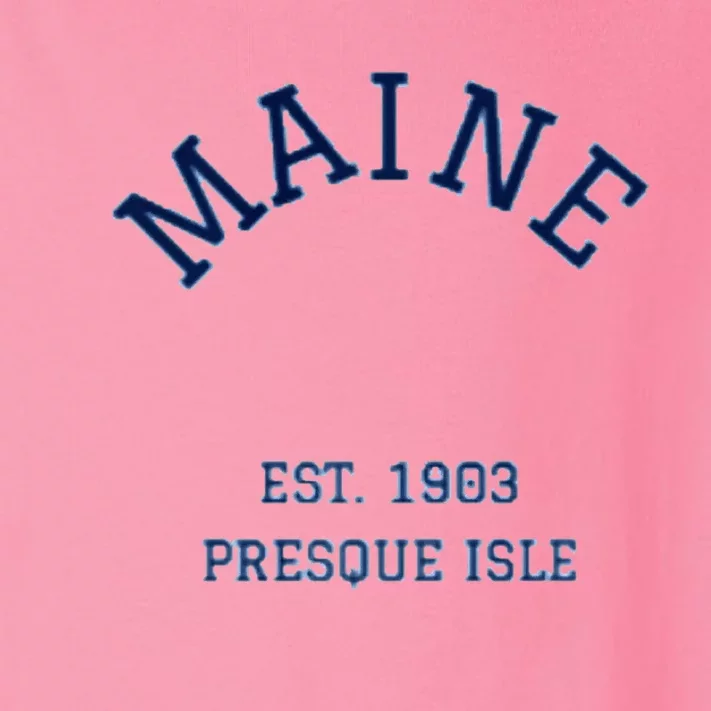 Maine Presque Isle Toddler Long Sleeve Shirt