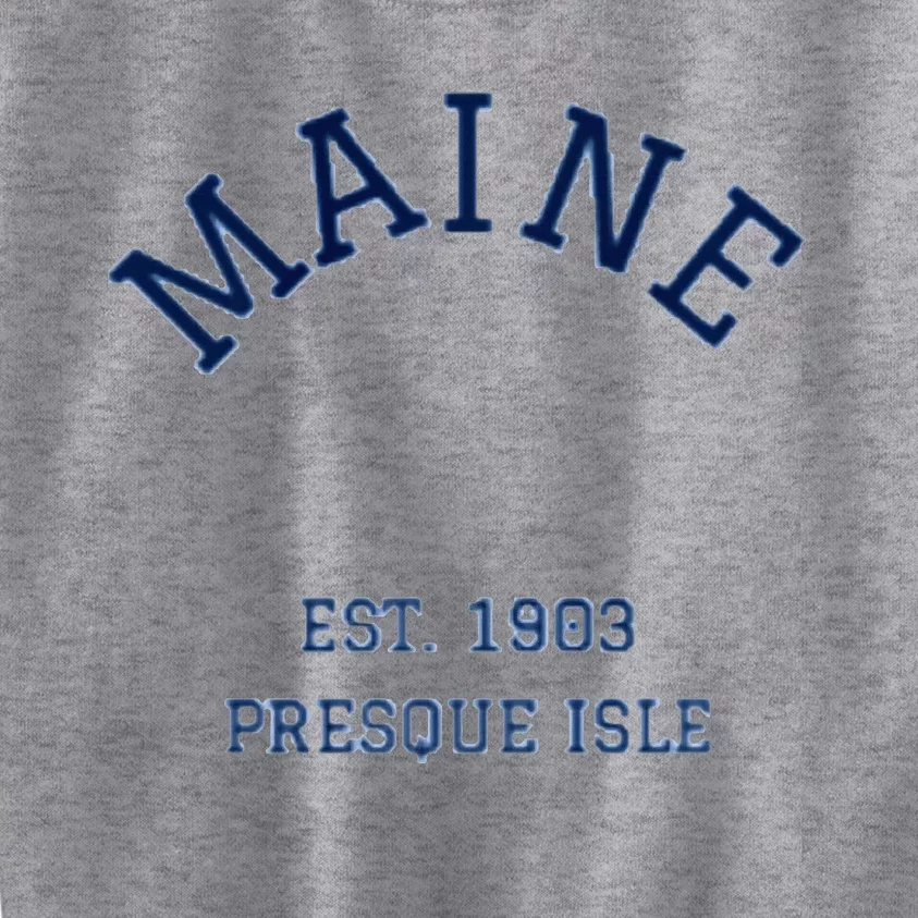 Maine Presque Isle Kids Sweatshirt