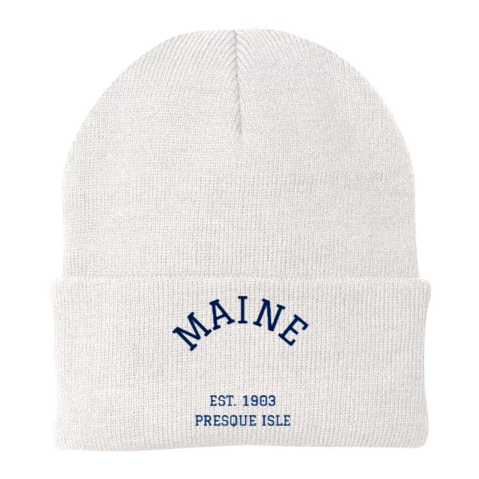 Maine Presque Isle Knit Cap Winter Beanie