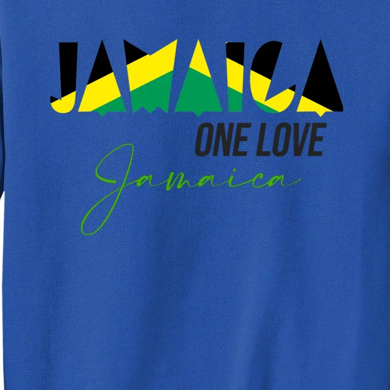 Men Patriotic Jamaican Flag Jamaica Cool Gift Tall Sweatshirt