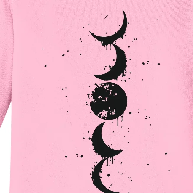 Moon Phase Jimin Tattoo Inspired Baby Long Sleeve Bodysuit