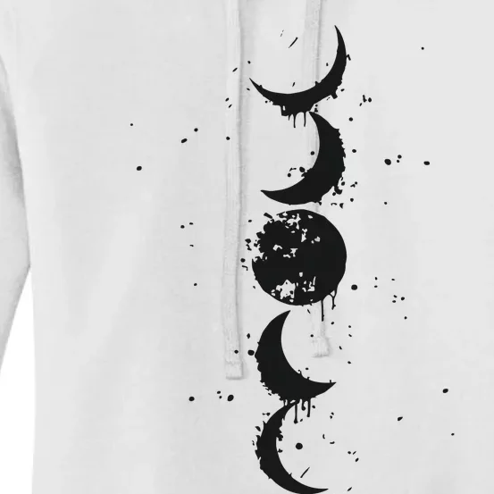 Moon Phase Jimin Tattoo Inspired Women's Pullover Hoodie