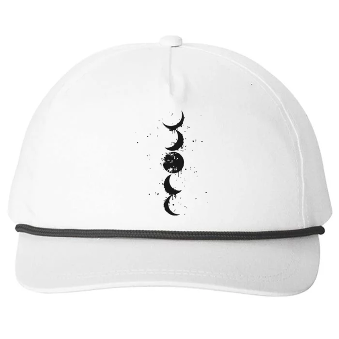 Moon Phase Jimin Tattoo Inspired Snapback Five-Panel Rope Hat