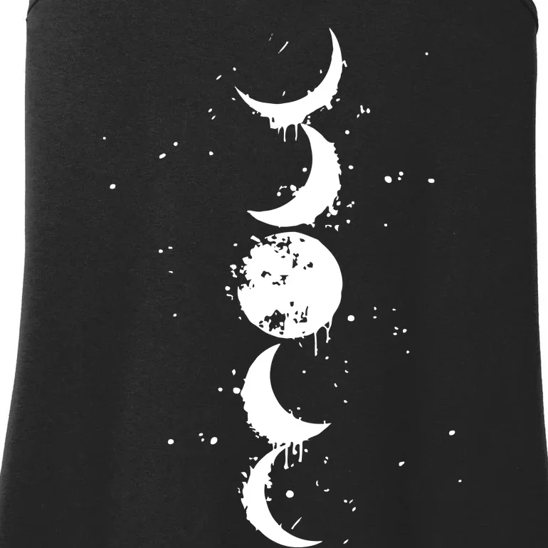 Moon Phase Jimin Tattoo Inspired Ladies Essential Tank