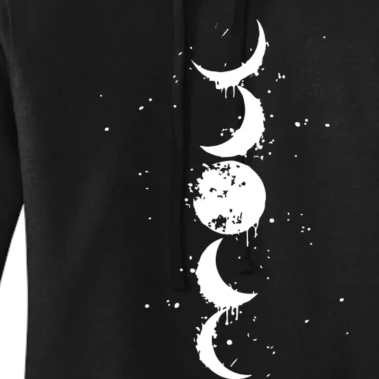 Moon Phase Jimin Tattoo Inspired Women's Pullover Hoodie