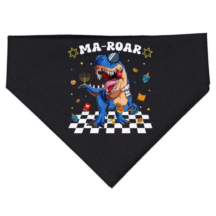 Maroar Passover Jewish Holiday Dinosaur Dino Seder USA-Made Doggie Bandana