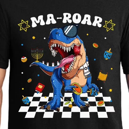 Maroar Passover Jewish Holiday Dinosaur Dino Seder Pajama Set