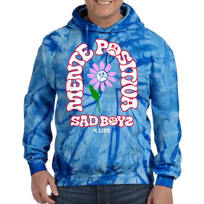 Mente Positiva Junior Corridos Tumbados H Belicos Sad Tie Dye Hoodie