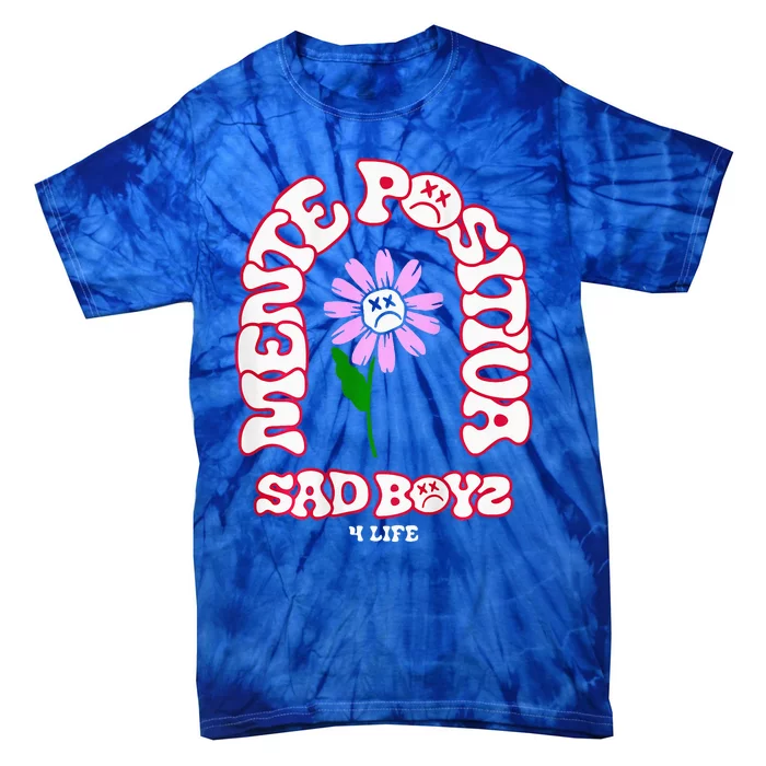 Mente Positiva Junior Corridos Tumbados H Belicos Sad Tie-Dye T-Shirt