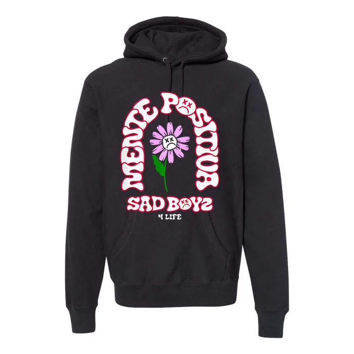 Mente Positiva Junior Corridos Tumbados H Belicos Premium Hoodie