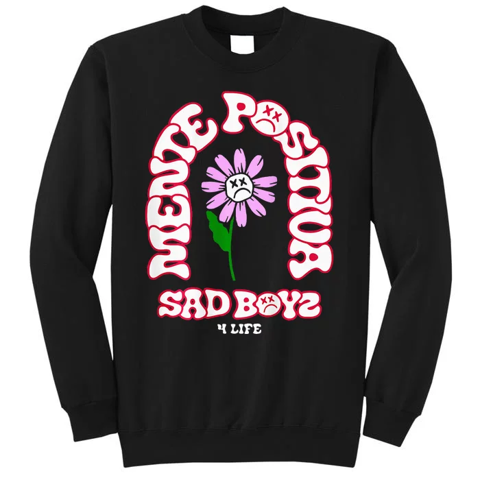 Mente Positiva Junior Corridos Tumbados H Belicos Sad Sweatshirt