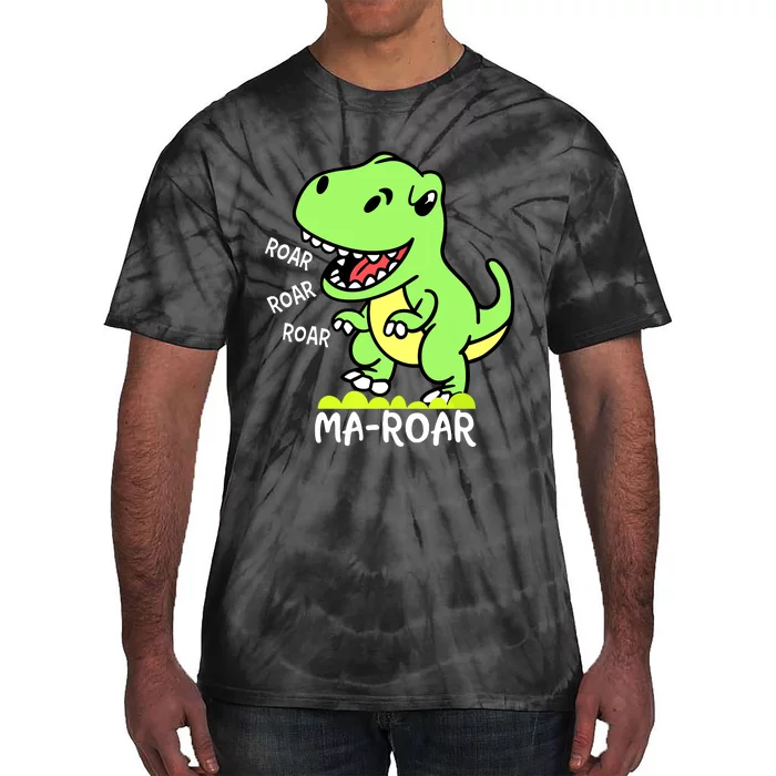 Maroar Passover Jewish Holiday Dinosaur Dino Tie-Dye T-Shirt