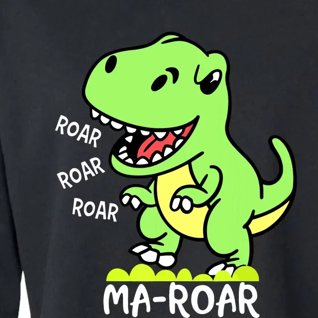 Maroar Passover Jewish Holiday Dinosaur Dino Cropped Pullover Crew