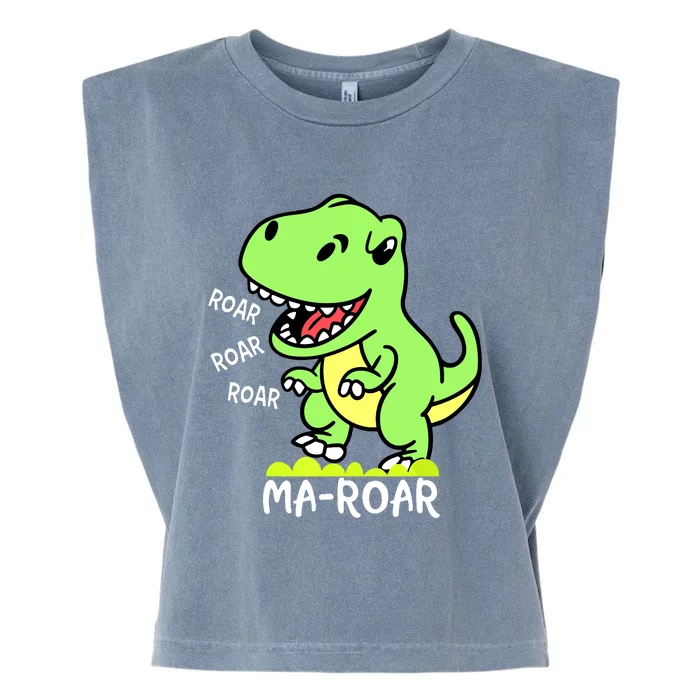 Maroar Passover Jewish Holiday Dinosaur Dino Garment-Dyed Women's Muscle Tee