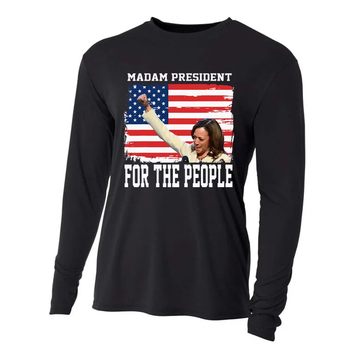 Madam President Kamala Cooling Performance Long Sleeve Crew