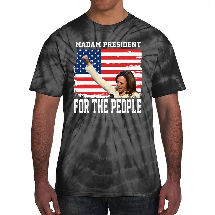 Madam President Kamala Tie-Dye T-Shirt